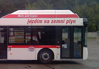 ČSAD MHD Kladno: Dalších pět autobusů s pohonem na stlačený zemní plyn 