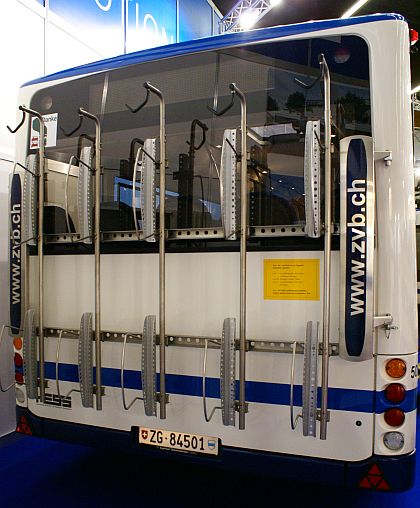 BUSWORLD 2011: Švýcarský Hess vyrábí klasické autobusy, vleky, hybridy