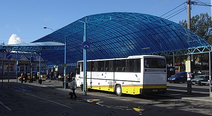 Pohlednice z Ukrajiny: Rivne a Lvov - záběry z autobusových nádraží