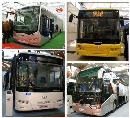 BUSWORLD 2011: Čínští karosáři se trpělivě snaží proniknout na evropský trh