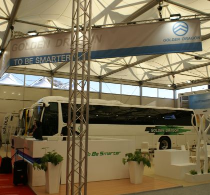 BUSWORLD 2011: Čínští karosáři se trpělivě snaží proniknout na evropský trh