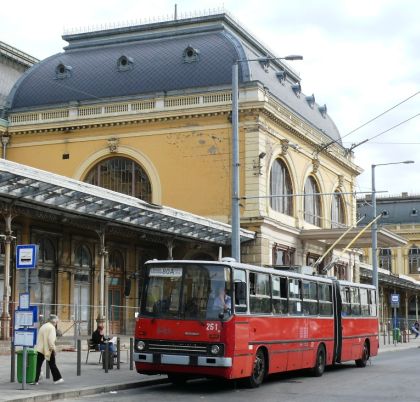 Doprava v Budapešti - trolejbusy a autobusy objektivem Jana Spousty