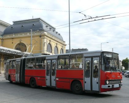 Doprava v Budapešti - trolejbusy a autobusy objektivem Jana Spousty