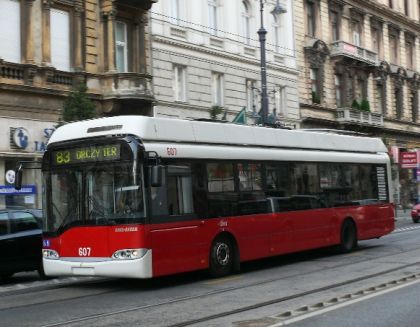 Doprava v Budapešti - trolejbusy a autobusy objektivem Jana Spousty