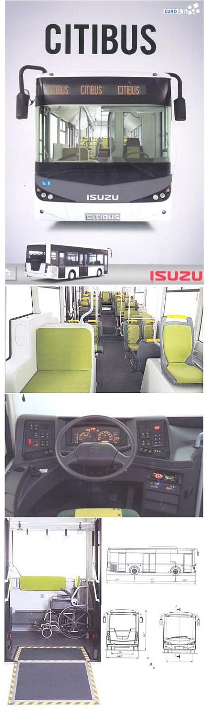 V Turecku byl představen v premiéře nový ISUZU Citibus Euro 5,