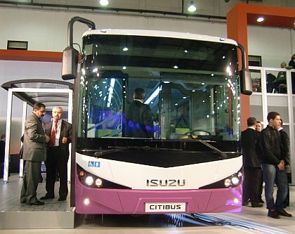 V Turecku byl představen v premiéře nový ISUZU Citibus Euro 5,