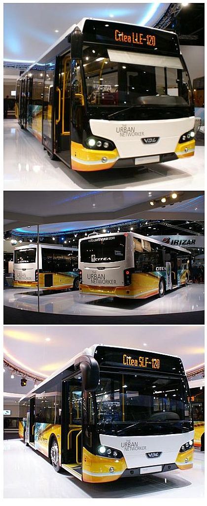 BUSWORLD 2011: Skupina VDL Bus and Coach boduje nejen titulem