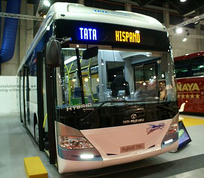 BUSWORLD 2011: TATA HISPANO - španělsko - marocký karosář