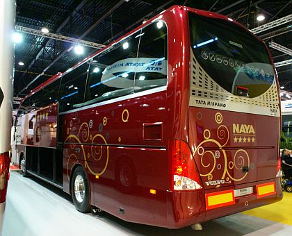 BUSWORLD 2011: TATA HISPANO - španělsko - marocký karosář