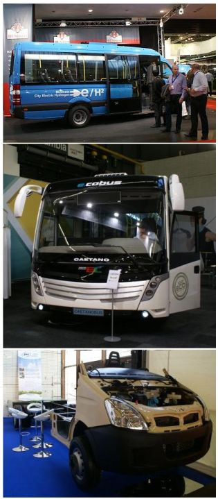 BUSWORLD 2011: Malokapacitní elektrobusy PVI a BUSiness a letištní COBUS