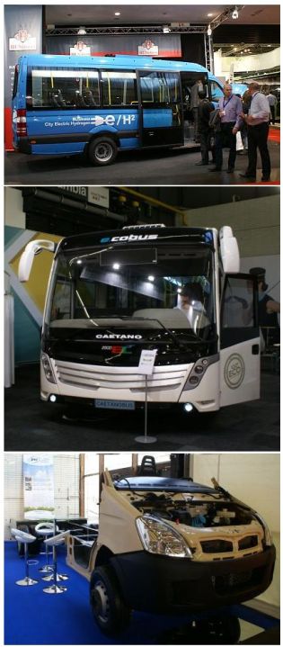 BUSWORLD 2011: Malokapacitní elektrobusy PVI a BUSiness a  letištní COBUS