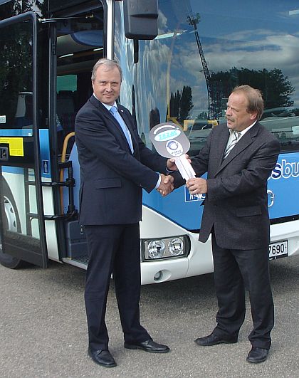 10 nových autobusů Irisbus Crossway LE dopravce  KRODOS BUS