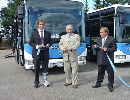 10 nových autobusů Irisbus Crossway LE dopravce  KRODOS BUS