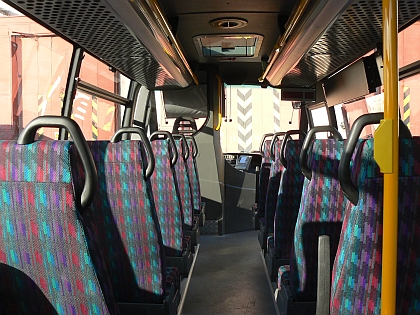 Malokapacitní městské autobusy  First CNG pro Jihlavu  podruhé: