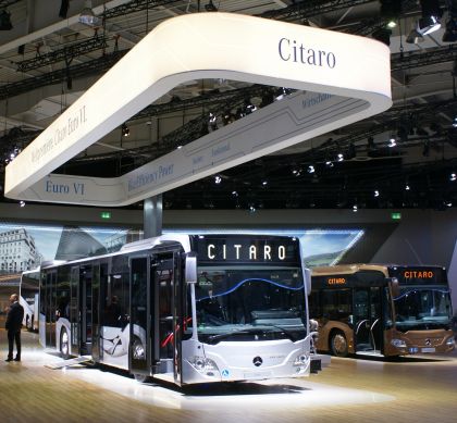 Mercedes-Benz Citaro EURO VI oceněno titulem 'Bus of the Year 2013' 