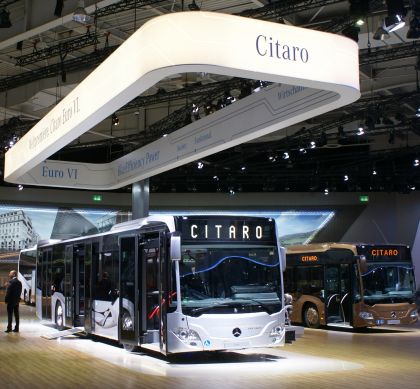 Mercedes-Benz Citaro EURO VI oceněno titulem 'Bus of the Year 2013'