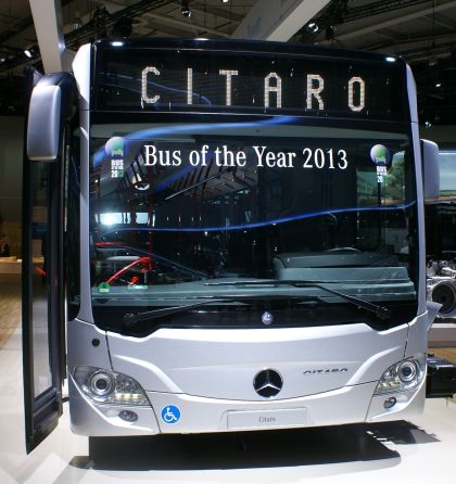 Mercedes-Benz Citaro EURO VI oceněno titulem 'Bus of the Year 2013'
