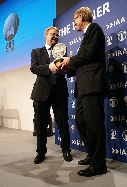 Mercedes-Benz Citaro EURO VI oceněno titulem 'Bus of the Year 2013'