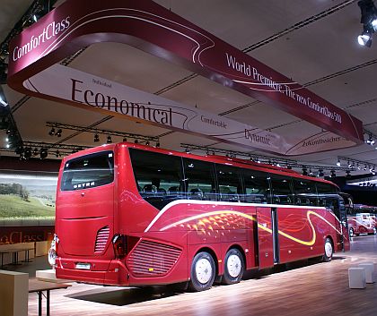 IAA  Hannover IV. : Setra v rámci rozsáhlé expozice Daimler 