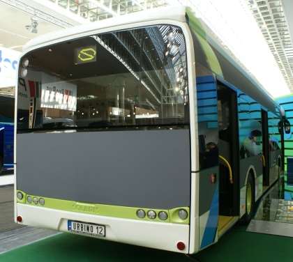 IAA  Hannover V. : Solaris představil dvanáctimetrový elektrobus,