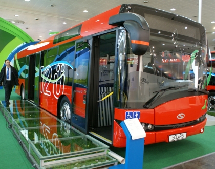 IAA  Hannover V. : Solaris představil dvanáctimetrový elektrobus,