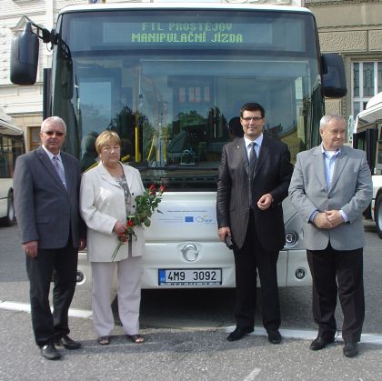 Tři nové autobusy Iveco Irisbus CITELIS CNG u FTL Prostějov