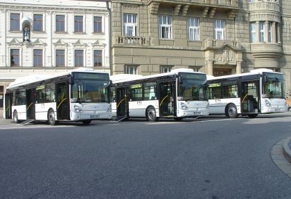 Tři nové autobusy Iveco Irisbus CITELIS CNG u FTL Prostějov