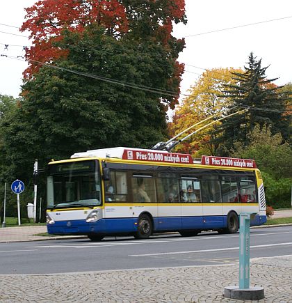 Záběry z provozu historických vozidel v Mariánských Lázních 29.9.2012