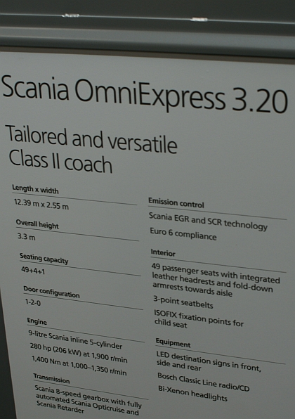 IAA Hannover X.: Scania OmniExpress EURO 6 a městský Citiwide LE