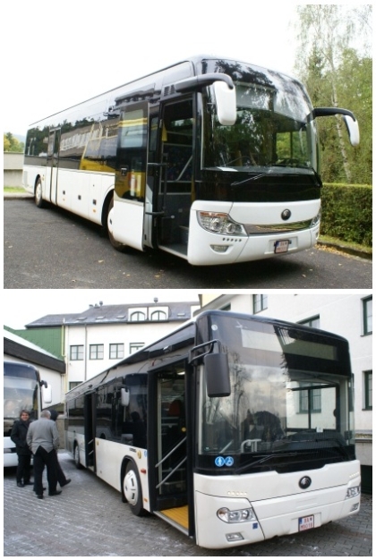 Společnost BUS TRADE představila městský a linkový autobus Yutong v Berouně