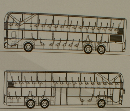 IAA Hannover XI.: Viseon - autokar C 10 a linkový doubledecker LDD 14