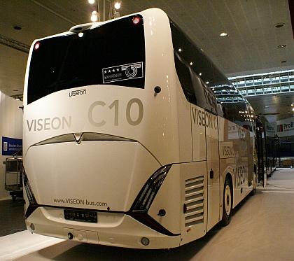 IAA Hannover XI.: Viseon - autokar  C 10 a linkový doubledecker LDD 14