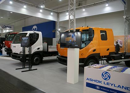 IAA Hannover XIV.: Společnost  Avia Ashok Leyland představila autobus Optare