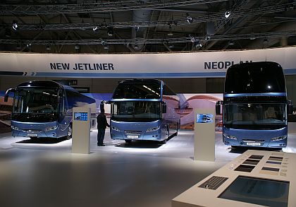IAA Hannover XV.: Neoplan Jetliner (světová premiéra), Cityliner a Skyliner