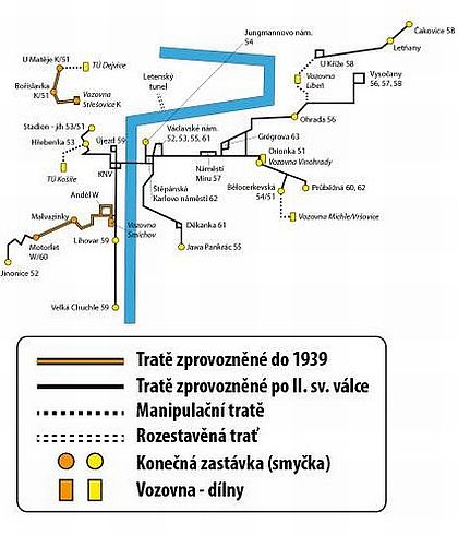Vzpomínka na pražské trolejbusy. V noci z neděle 15. na pondělí 16. října 1972  
