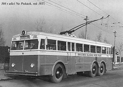 K historii trolejbusové dopravy v Praze II.: První pražské trolejbusy