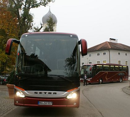 Připravujeme: Z testovacích jízd nové řady  autokarů Setra Comfort Class 500