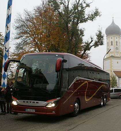 Připravujeme: Z testovacích jízd nové řady  autokarů Setra Comfort Class 500