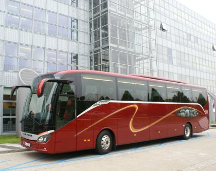 Připravujeme: Z testovacích jízd nové řady  autokarů Setra Comfort Class 500