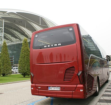 Připravujeme: Z testovacích jízd nové řady  autokarů Setra Comfort Class 500