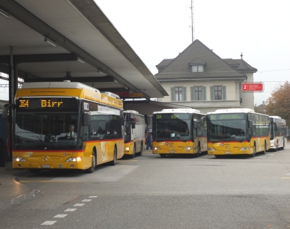 První autobusy na vodík ve Švýcarsku: Pět autobusů Mercedes-Benz