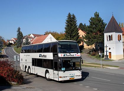 Z fotojízdy s patrovým autobusem MAN Caetano Porto Star po okolí Brna 