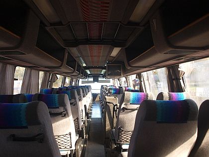 Z fotojízdy s patrovým autobusem MAN Caetano Porto Star po okolí Brna