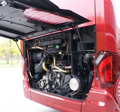 Z testu autokarů Setra Comfort Class řady 500