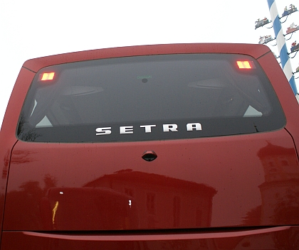 Z testu autokarů Setra Comfort Class řady 500