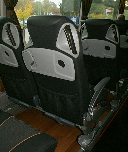 Z testu autokarů Setra Comfort Class řady 500