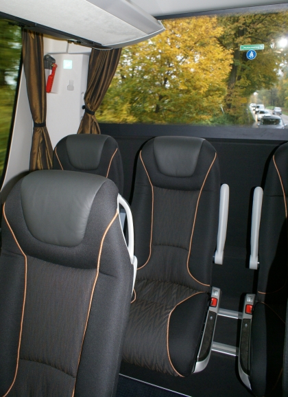 Z testu autokarů Setra Comfort Class řady 500 