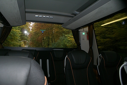 Z testu autokarů Setra Comfort Class řady 500