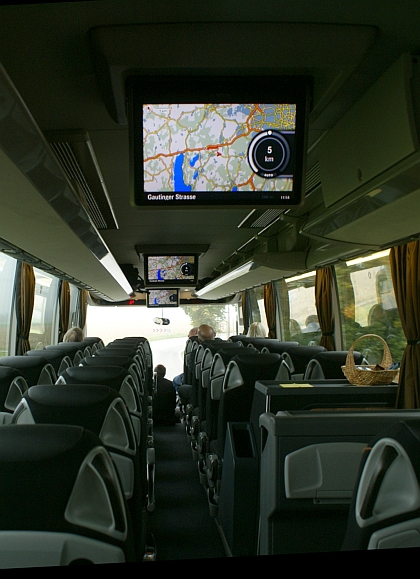 Z testu autokarů Setra Comfort Class řady 500