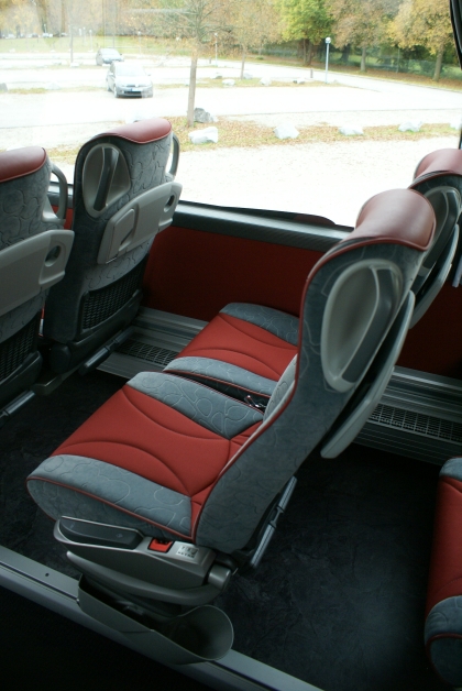 Z testu autokarů Setra Comfort Class řady 500